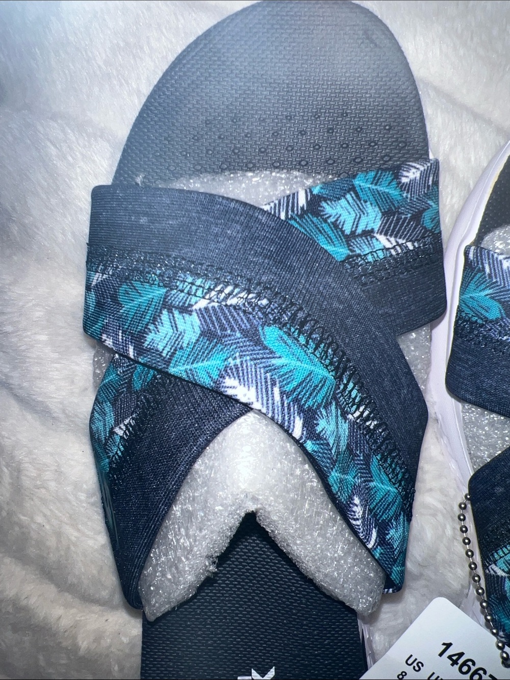 Skechers On-The-GO 400 - Tropical Navy Multi Women's Slide Sandals - Picture 3 of 5